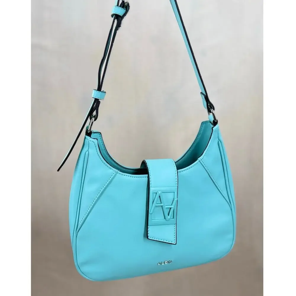 Vintage Y2K ALDO Aqua Blue Shoulder Bag